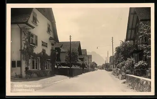 AK Schaan, Blick in die Hauptstrasse