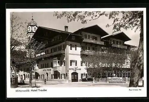 AK Mittenwald, Hotel Traube