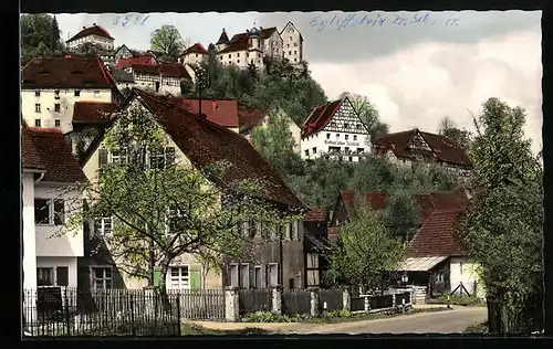 AK Egloffstein / Fränk. Schweiz, Ortspartie