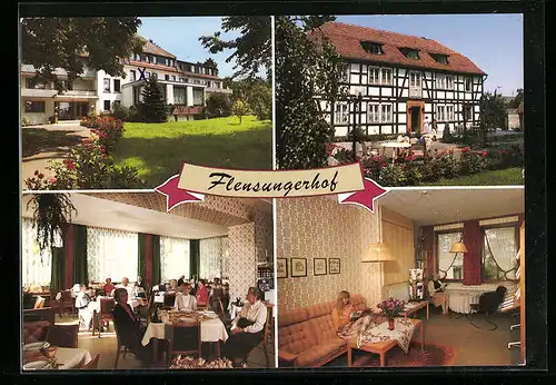 AK Mücke-Flensungen, Bibel- und Erholungsheim Flensungerhof