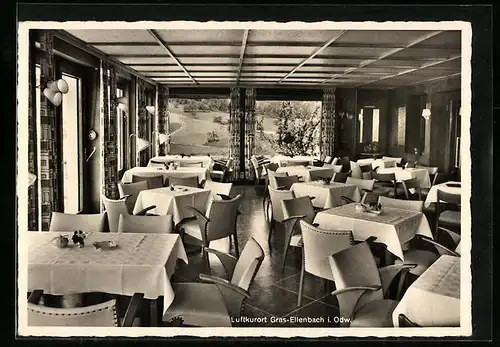 AK Gras-Ellenbach / Odw., Kaffee Hügel