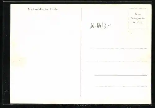 AK Fulda, Michaelskirche