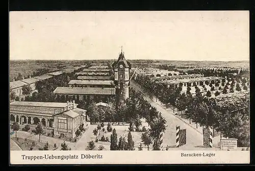 AK Döberitz, Truppenübungsplatz, Baracken-Lager