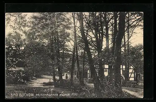 AK Bad Buckow / Märk. Schweiz, Pritzhagener Mühle