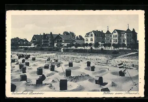 AK Bansin / Usedom, Villen am Strand