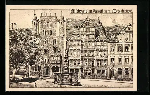 AK Hildesheim, Tempelherren- und Wedekindhaus
