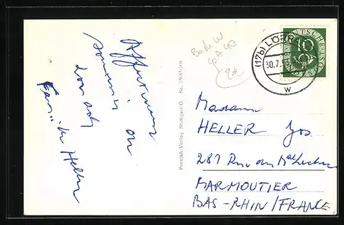 AK Lörrach-Stetten, Gesamtansicht