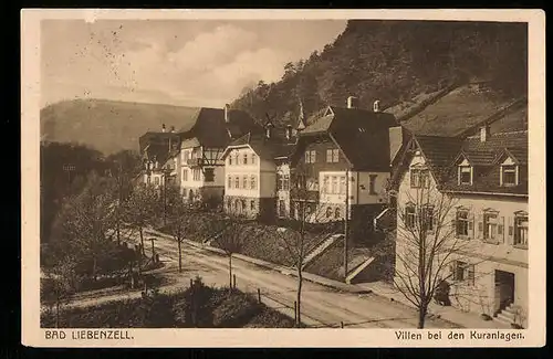 AK Bad Liebenzell, Villen bei den Kuranlagen