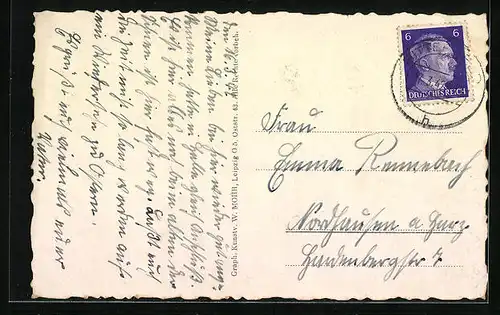 AK Bitterfeld, Rathaus und Stadtkirche