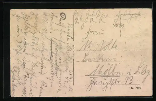 AK Neuss, Markt mit Rathaus