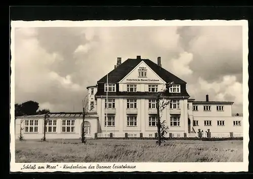 AK Wyk a. Föhr, Kinderheim Schloss am Meer der Barmer Ersatzkasse
