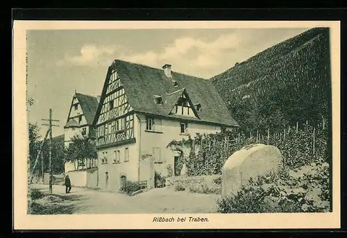 AK Rissbach, Fachwerkbauten an der Mosel