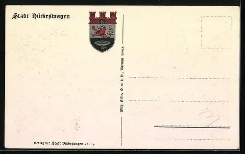 AK Hückeswagen, Villen an der Bachstrasse