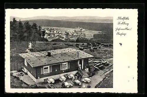 AK Hahnenklee / Harz, Gasthaus Blockhütte Bocksberg