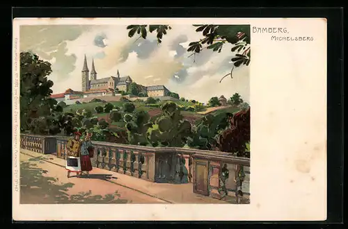 Lithographie Bamberg, Michelsberg