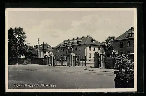 AK Köln-Wahn, Truppenübungsplatz, Eingangsbereich