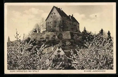 AK Spalt, Burg Wernfels, Evang. Jugendheim
