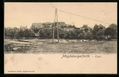 AK Magdeburgerforth, Teichpartie