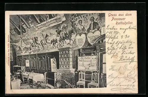 AK Passau, Gasthaus Rathskeller