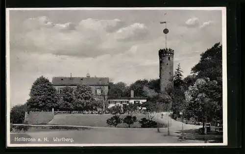 AK Heilbronn, Wartberg mit Aussichtsturm