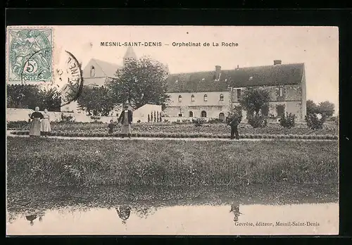 AK Mesnil-Saint-Denis, Orphelinat de la Roche