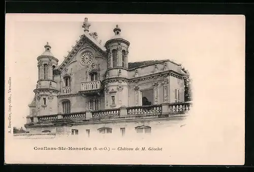 AK Conflans-Ste-Honorine, Chateau de M. Gévelot