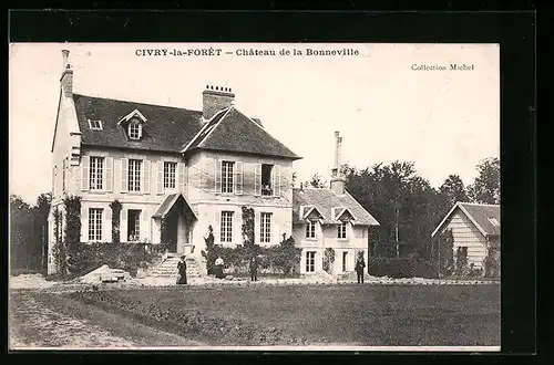 AK Civry-la-Foret, Chateau de la Bonneville