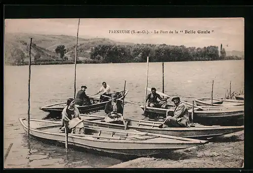 AK Freneuse, Le Port de la Belle Gaule