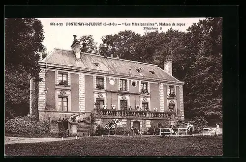 AK Fontenay-le-Fleury, Les Missionnaires, Maison de repos