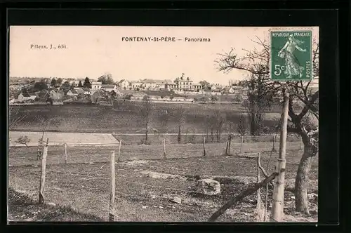 AK Fontenay-St-Pére, panorama