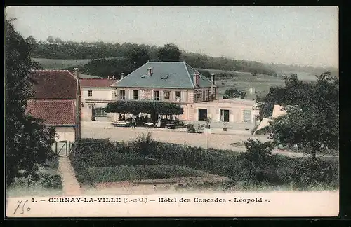 AK Cernay-la-Ville, Hotel des Cascades Léopold