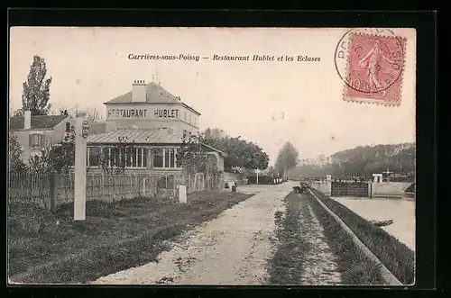 AK Carrières-sous-Poissy, Restaurant Hublet et les Ecluses