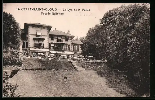 AK La Celle-Saint-Cloud, Le Lys de la Vallée, Facade Italienne