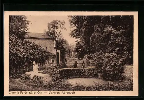 AK Civry-la-Forêt, L`ancien Abreuvoir