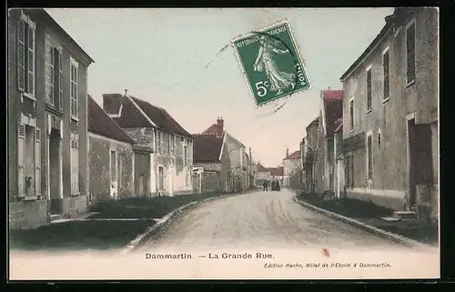 AK Dammartin, La Grande Rue