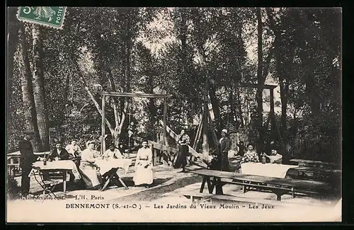 AK Dennemont, Les Jardins du Vieux Moulin, Les Jeux