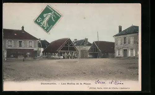 AK Dammartin, Les Halles et la Place