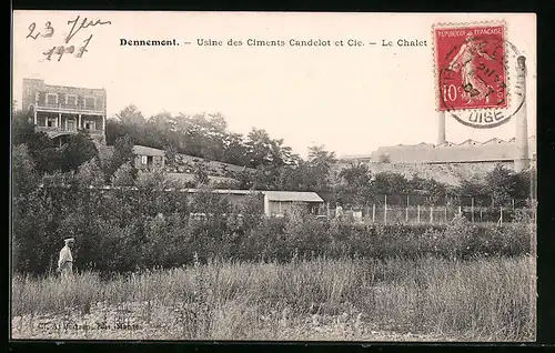 AK Dennemont, Usine des Ciments Candelot et Cie., Le Chalet