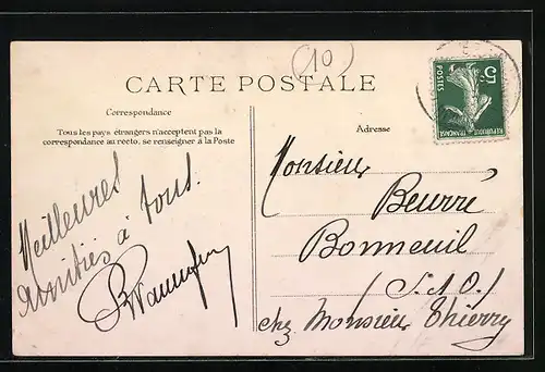 AK Dammartin-en-Serve, Rue de la Maladrerie