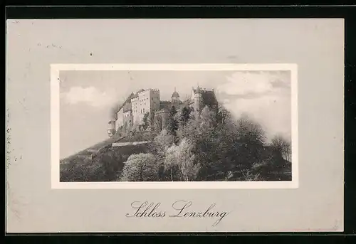 Passepartout-AK Lenzburg, Schloss Lenzburg