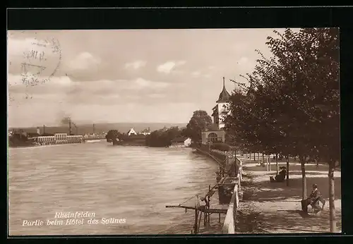 AK Rheinfelden, Partie beim Hotel des Salines