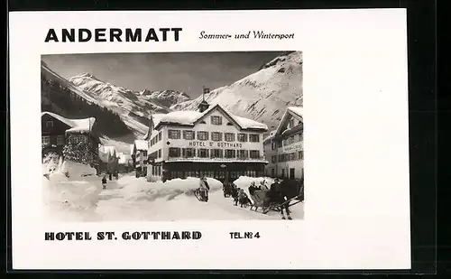 AK Andermatt, Hotel St. Gotthard