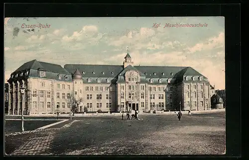 AK Essen /Ruhr, Königliche Maschinenbauschule