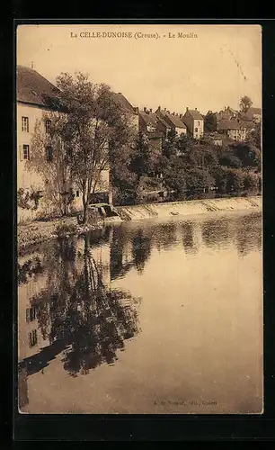 AK La Celle-Dunoise, Le Moulin