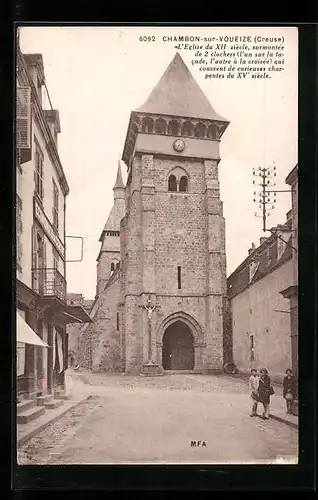 AK Chambon-sur-Voueize, L`Eglise