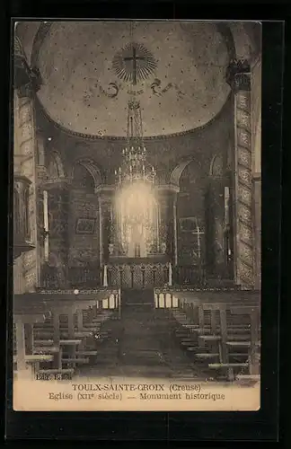 AK Toulx-Sainte-Croix, Eglise, Monument historique