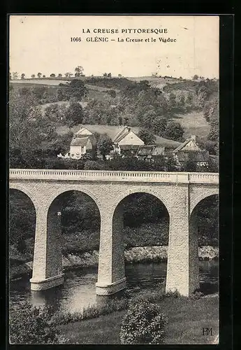 AK Glénic, La Creuse et le Viaduc