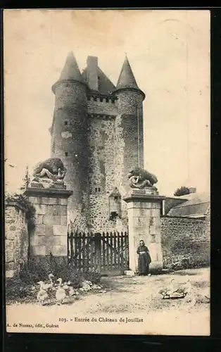 AK Jouillat, Entrée du Chateau