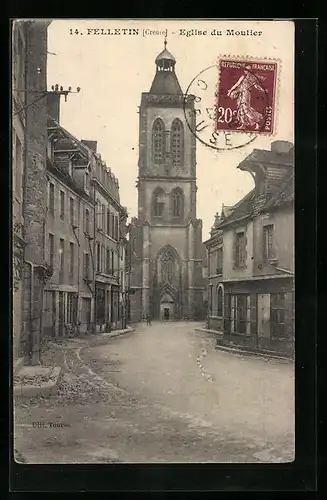 AK Felletin, Eglise du Moutier