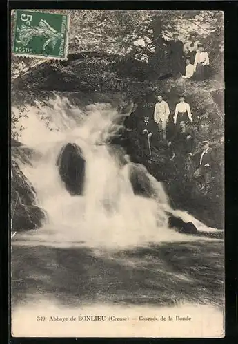 AK Bonlieu, Abbaye de Bonlieu, cascade de la Bonde